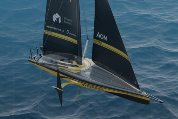 Comment l'autonomie �nerg�tique fa�onne ce monocoque � foils ?