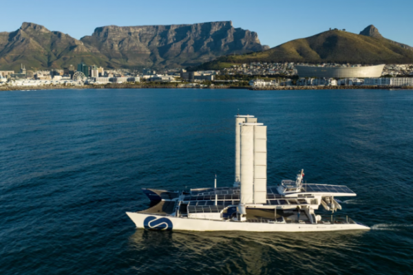 Arrive d'Energy Observer  Cape Town 