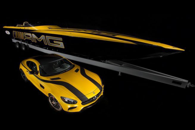 Un nouveau bolide de la mer inspir par la nouvelle Mercedes-AMG GT S 2016