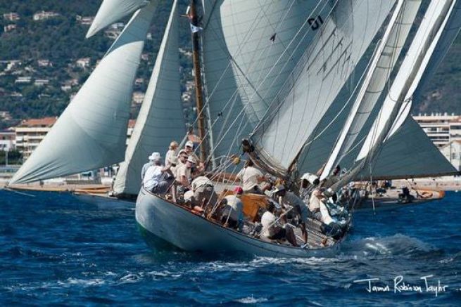 Rendez-vous des voiliers qui ont fait l'ge d'or du Yachting aux Rgates Royales de Cannes