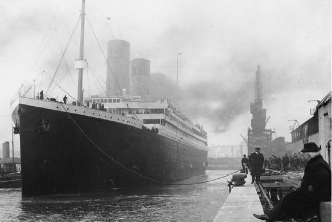 Le Titanic  Southampton, avant son dpart