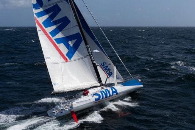 L'Imoca SMA, la folle Odyssey du voilier de course fantme