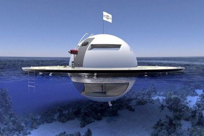 L'UFO, un ovni flottant pour vivre sur la mer