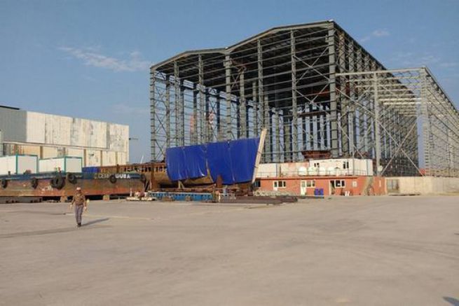 Le hangar de la Calypso en Turquie