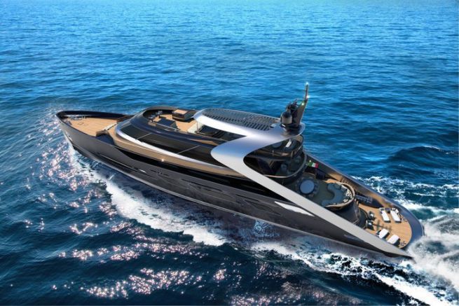 Attitude, concept de superyacht de Rossinavi