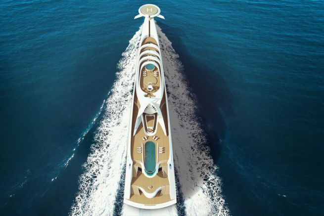 Le concept de superyacht L'Amage