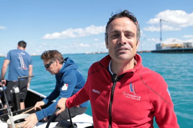 Franck Cammas lve le voile sur les secrets de son catamaran pour la coupe de l'America