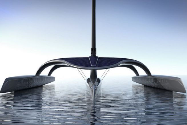 Un trimaran capable de traverser l'Atlantique sans quipage et en autonomie