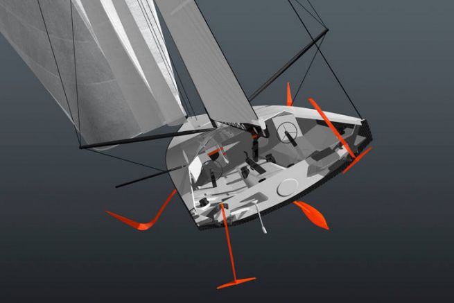 Le nouveau monocoque  foils de la Volvo Ocean Race