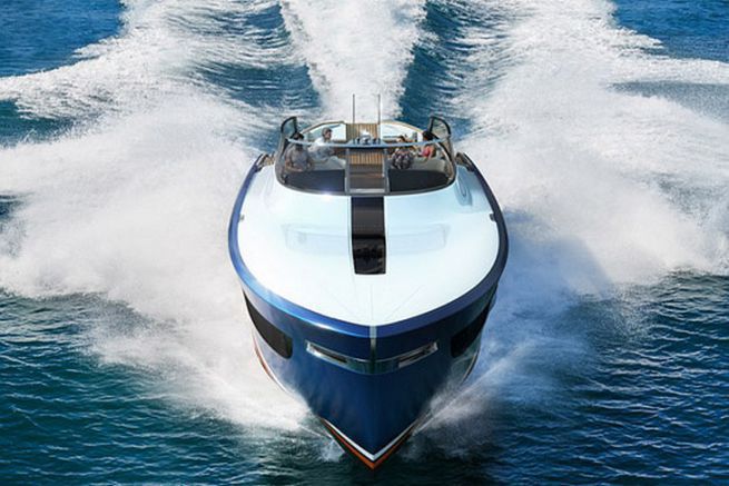 L'Aeroboat S6, un concept de yacht inspir de l'aviation britannique du sicle dernier