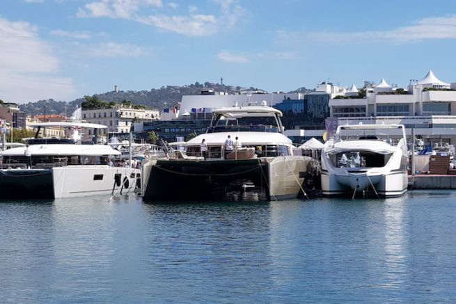 Le Lagoon Seventy 8, prsent pour la premire fois au Cannes Yachting Festival 2017