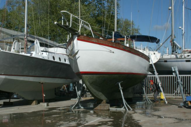 Carnage d'un bateau de plaisance