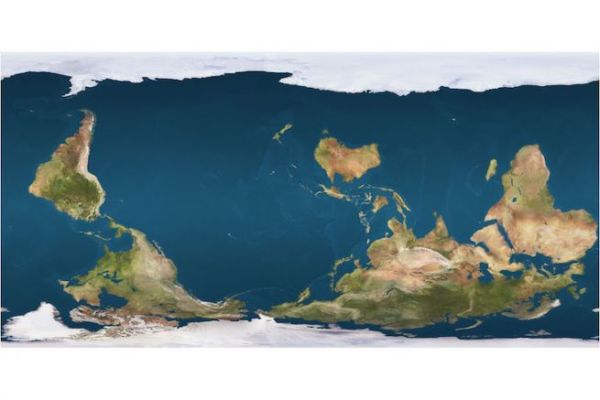 Carte Planisphère Géant