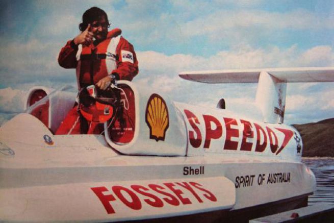 Ken & Spirit of Australia en 1978