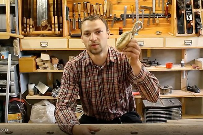 Comment fabriquer des poulies en bois ?