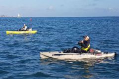 Kayak de p�che en mer