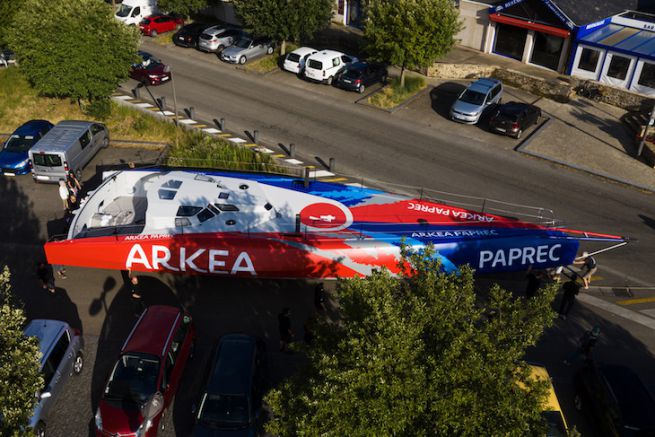 Sortie de hangar pour Arkea Paprec