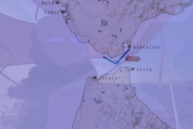 Nomad Citizen Sailing, le passage du dtroit de Gibraltar