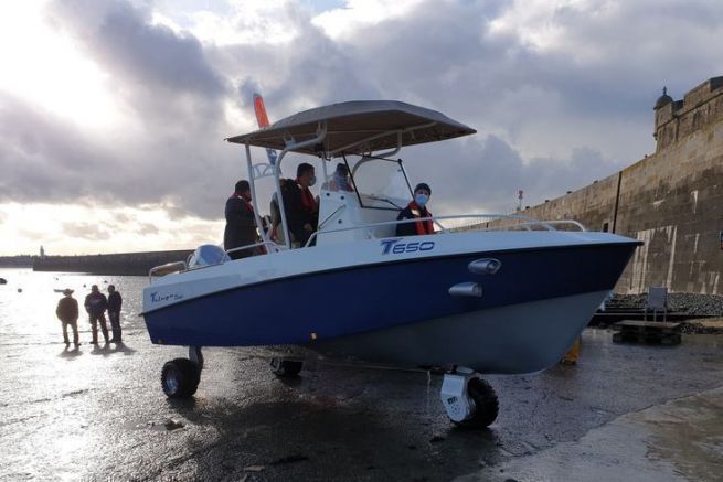 Le Tringaboat T650 que nous avons essay,  Saint-Malo