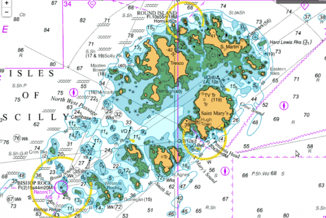 L'le de Tresco dans l'archipel des Scilly, un petit paradis pour les voiliers!
