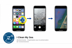 I Clean My Sea, une application pour participer  la collecte des dchets plastiques en mer