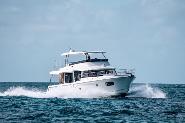 Essai en mer du Swift Trawler 48,  un modle familial pour naviguer lentement
