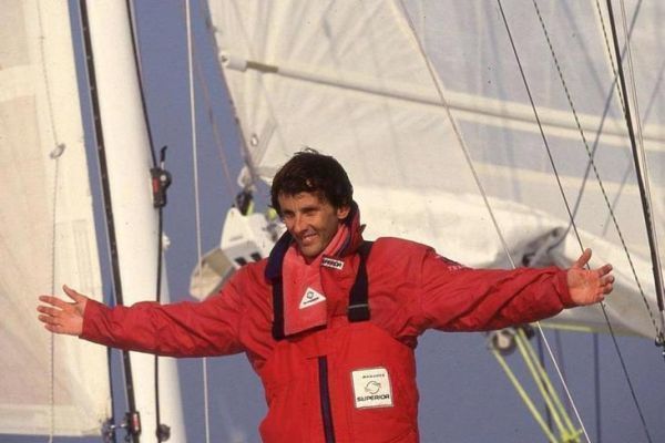 1993 : Patrick Poivre d'Arvor et Alain Gautier victimes d'un canular  l'arrive du Vende Globe