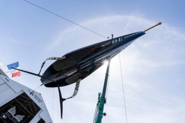 Ac75 Rig Coupe de l'America: première sortie pour l'AC75 d'Orient Express Racing ...