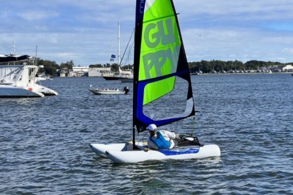 Minicat Guppy, un catamaran au concept ingnieux et au design trs simple