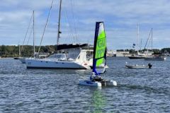 Minicat Guppy, le catamaran gonflable qui tient dans un sac