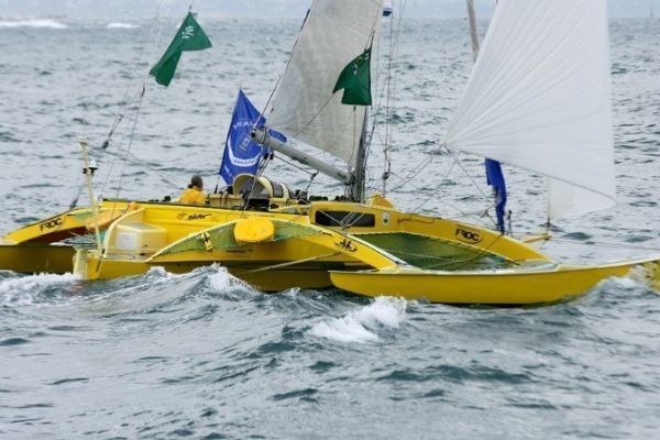 Bilfot: la renaissance d'un trimaran de la srie A'Capella, destin  la Route du Rhum