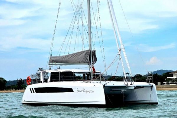 Seawind 1170, Amnagement intrieur bien pens pour une croisire  4 personnes