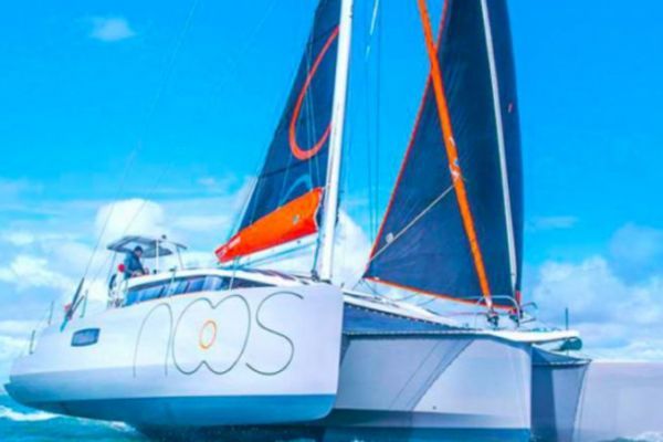 Le trimaran Neel 51 Noos, un laboratoire pour les croisires familiales cologiques