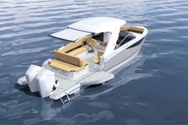 Volant Bateau WM – 33 Cm, Acier Inoxydable, Argenté, Neuf, Avec Bouton De Manivelle