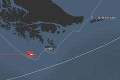 Idec Sport � l'approche du cap Dur