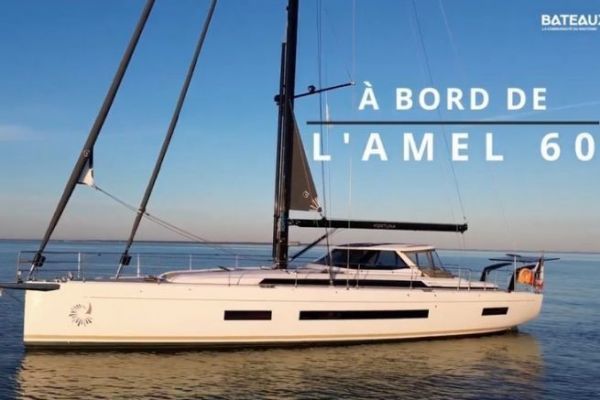 Amel 60, essai en mer et vie à bord, cockpit central, autonomie et choix techniques