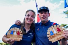 Tim et Aloïse remportent l'argent en Nacra 17