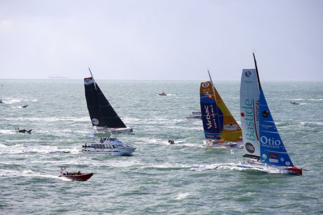 D�part de la Transat Jacques Vabre