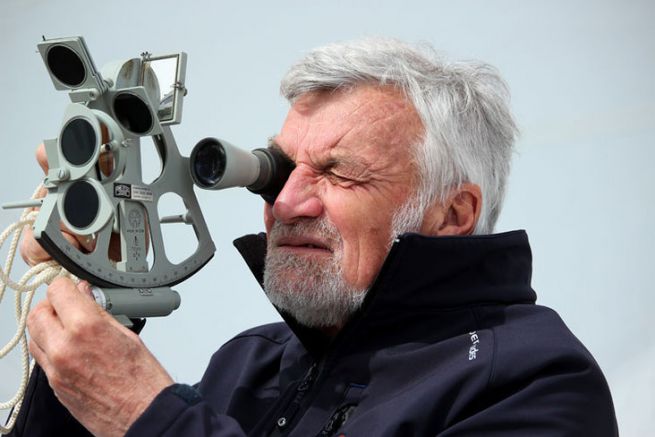 VDH vient de boucler son tour du monde  l'aide d'un sextant