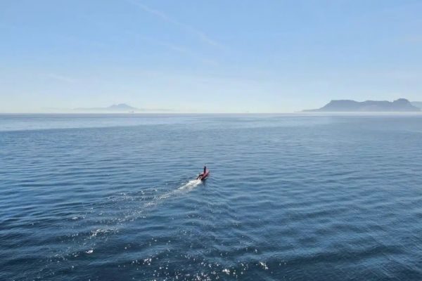 Le DriX O-16 a pass� Gibraltar en toute autonomie, et sans �quipage