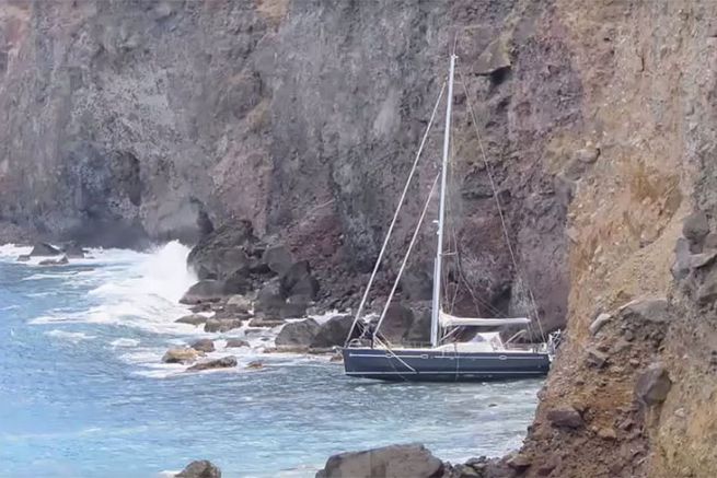 La cte ouest de Saba aux Antilles