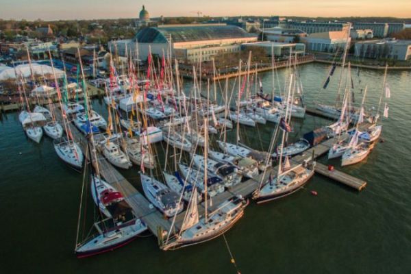 Le salon de la voile d'Annapolis est le plus grand salon de la voile des tats-Unis.