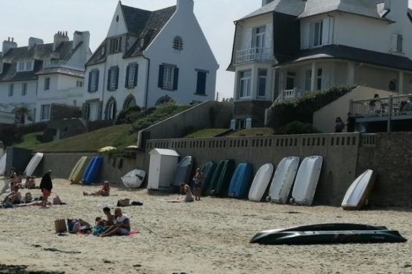 La plage de Carantec
