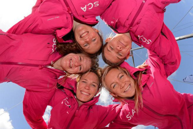 Team SCA, quipage 100 % fminin engag sur le Volvo Ocean Race 2014-2015