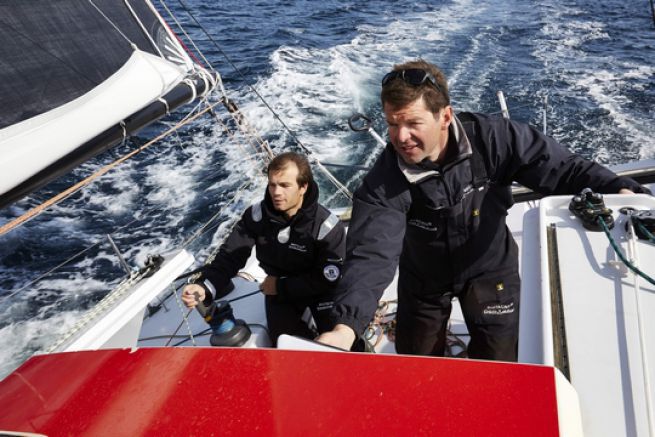 Corentin Horeau et Nicolas Troussel sur Bretagne Cr�dit Mutuel Elite