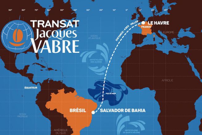 Le parcours de la Transat Vabre