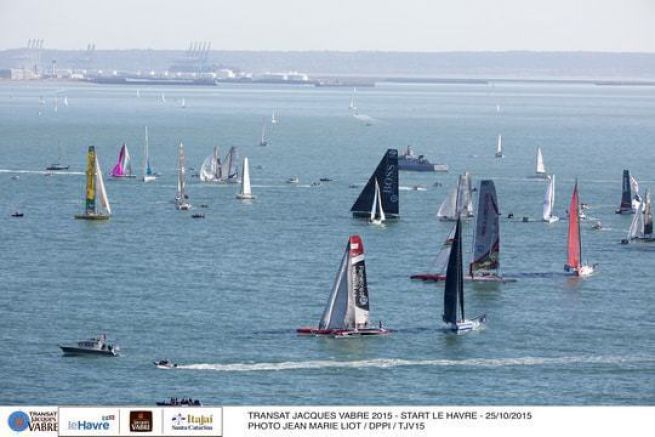 D�part de la 12�me Transat Jacques Vabre