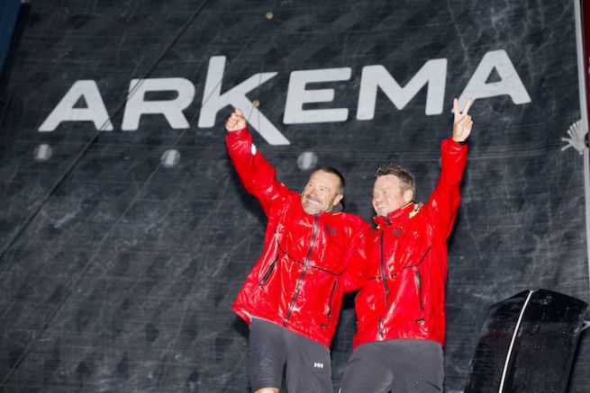 Lalou Roucayrol et Alex Pella vainqueur de la TJV 2017 en Multi50