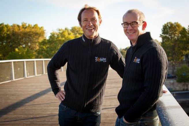 Thomas Covill et Jean-Luc Nélias