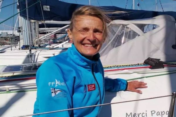 Ann Pascale Roelandts, seule femme participante  la Transquadra 2024 sur un First 31.7